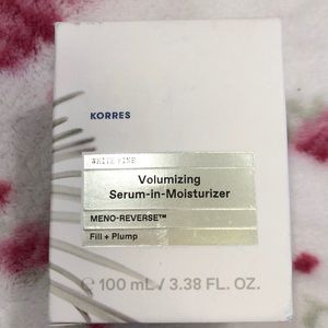 Korres White pine volumizing serum in moisturizer